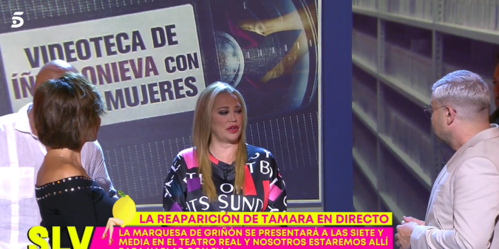 Belén Esteban, muy molesta con Jorge Javier por sus palabras sobre Tamara Falcó