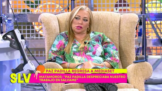Belén Esteban en 'Sálvame' / Telecinco