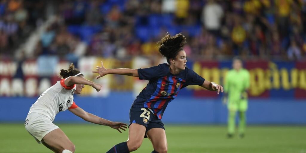 Bimbo quiere la manga de la camiseta del Barça femenino