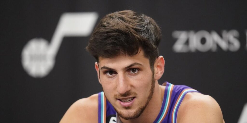 Bolmaro empieza de cero con los Jazz: "Quiero quedarme aquí mucho tiempo"