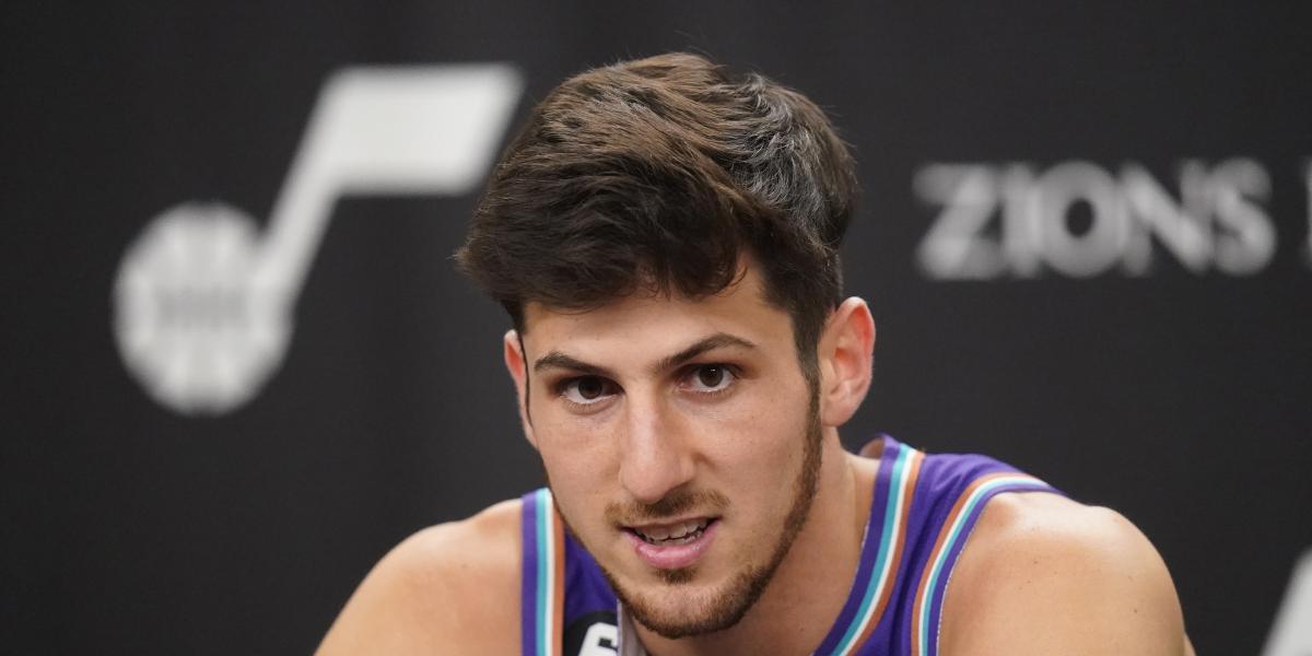 Bolmaro empieza de cero con los Jazz: "Quiero quedarme aquí mucho tiempo"