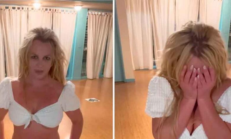Britney Spears baila, llora y preocupa a sus fans por sus cambios de ánimo