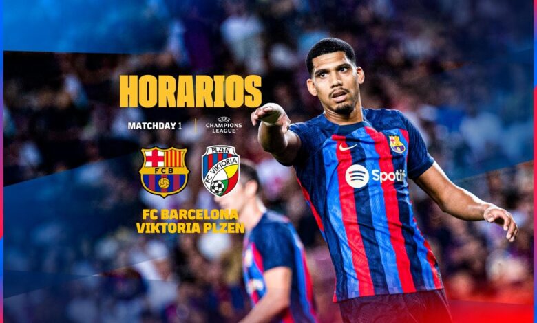 Champions League: Abren fuego culés ante checos en Camp Nou | Video