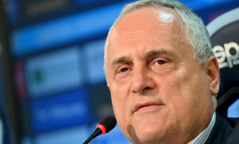 Claudio Lotito, presidente de la Lazio, elegido senador por el partido de Berlusconi