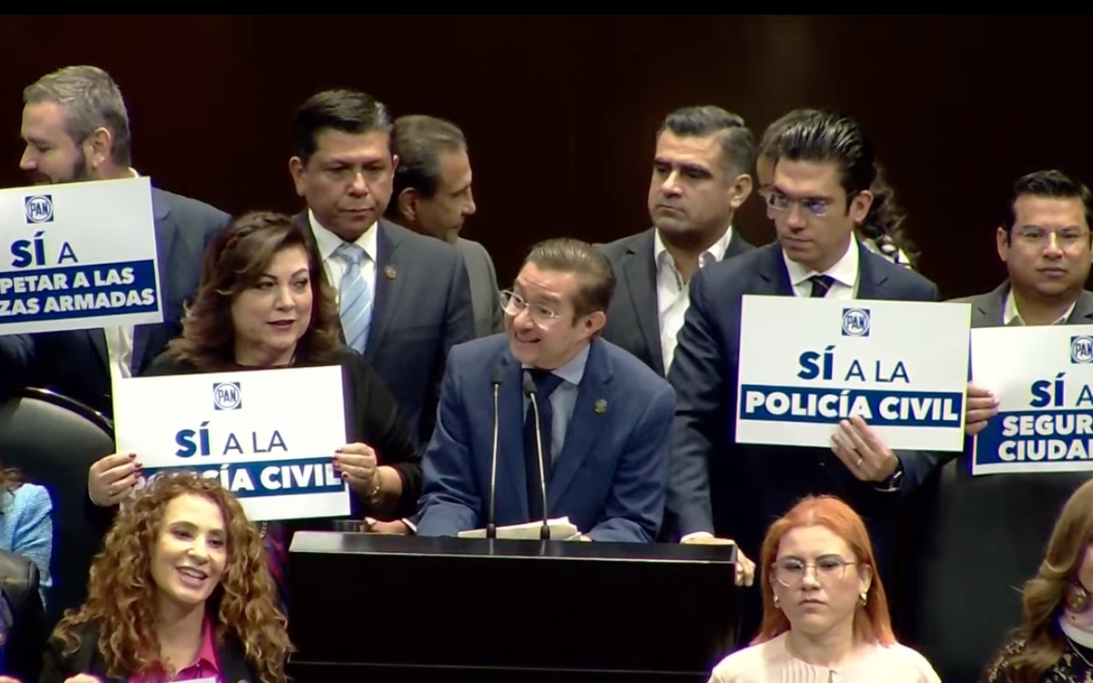 ‘Con la Constitución, ustedes se limpian el cu&*’: panista a diputados en debate sobre GN