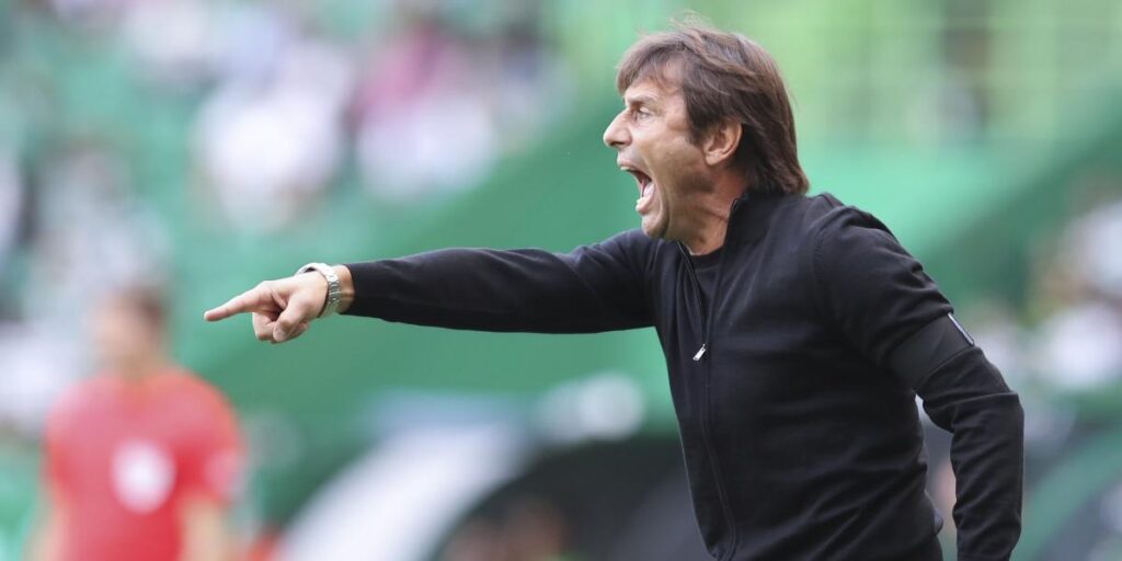 Conte castiga a la plantilla del Tottenham tras la derrota frente al Sporting