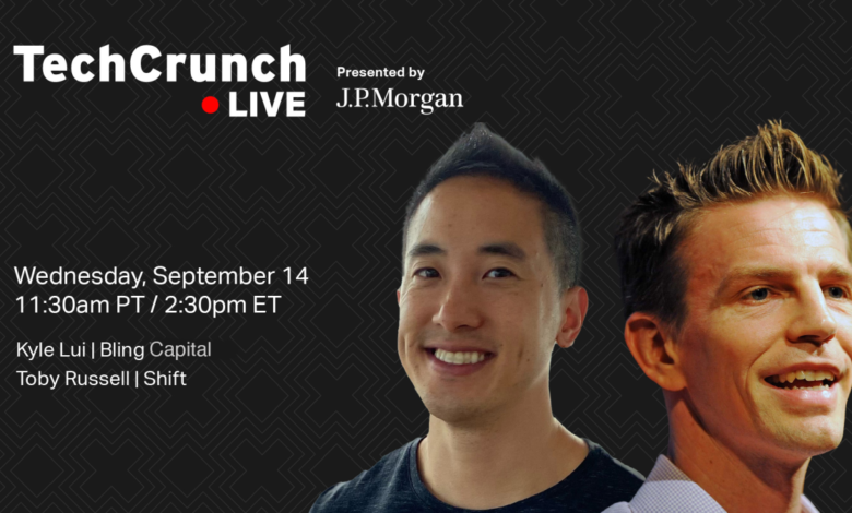 Creación de productos para necesidades futuras con Bling Capital y Shift en TechCrunch Live