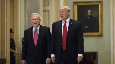 Cuando McConnell estuvo a punto de condenar a Trump