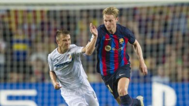 De Jong, el que más corrió ante el Viktoria
