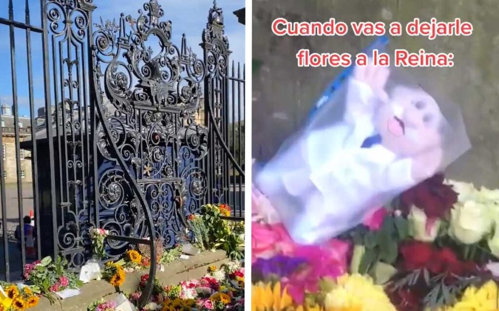 Dejan peluche de doctor Simi en ofrenda a la reina Isabel II en Edimburgo | Video