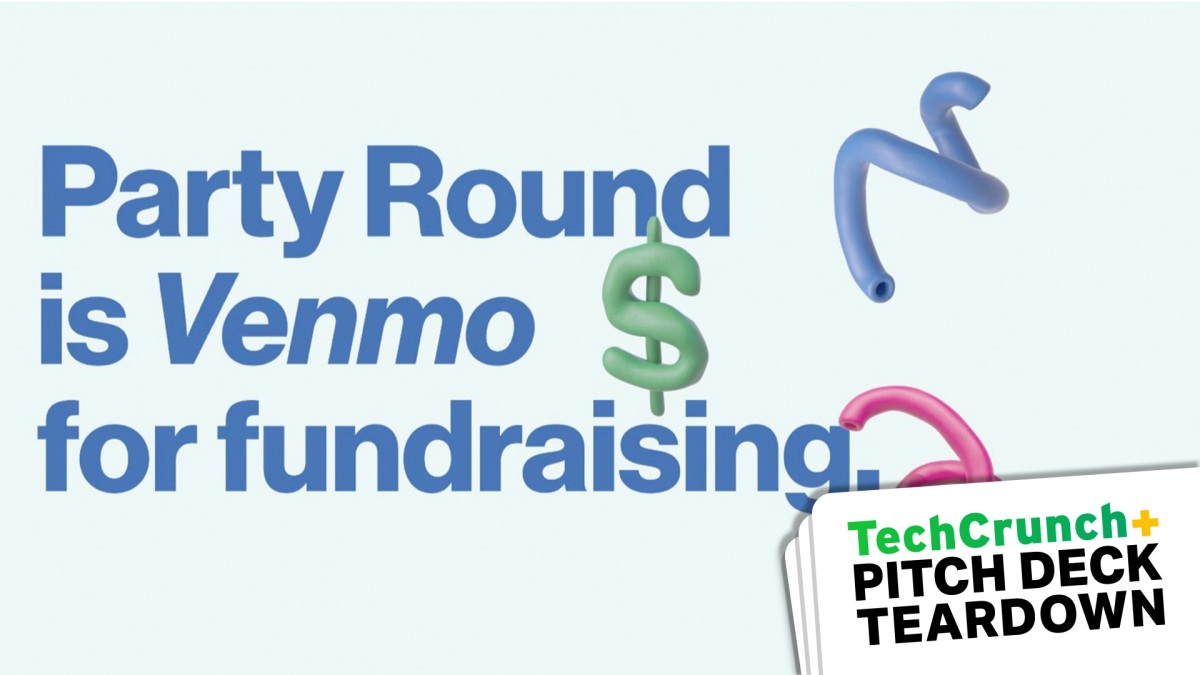 Desmontaje de Pitch Deck: Party Round de $ 7M, er, party round deck