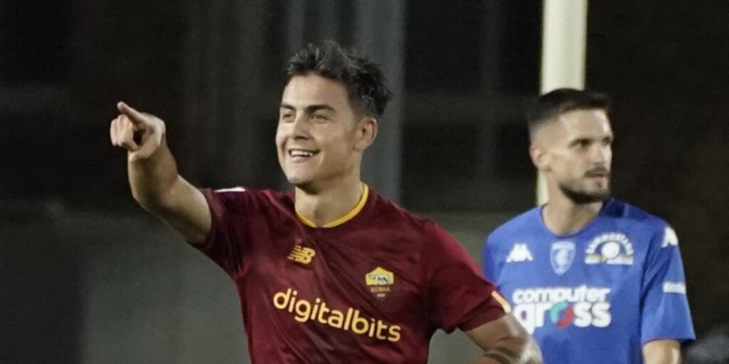 Dybala ilumina a una ofuscada Roma en Empoli