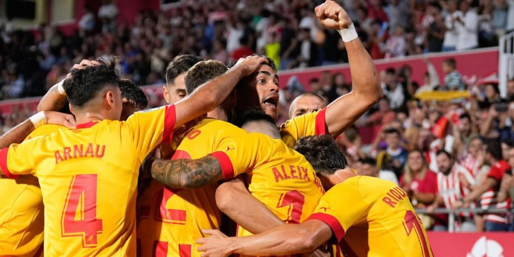 El 1x1 del Girona ante el Valladolid