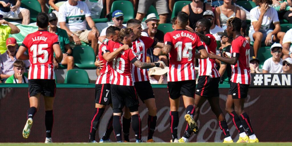 El Athletic hace muchos goles más fuera que en San Mamés