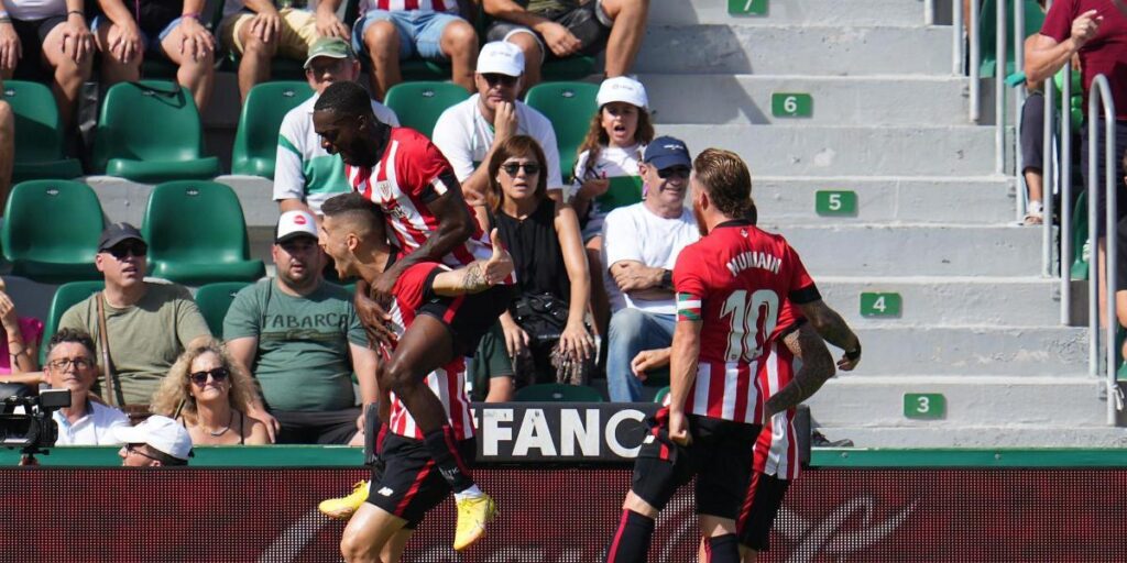 El Athletic va de cuatro en cuarto fuera