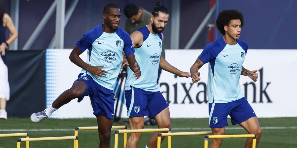El Atlético empieza a preparar el derbi pendiente de la enfermería