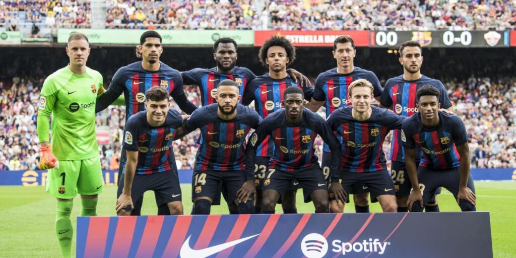 El Barça, líder de internacionales entre los grandes de Europa