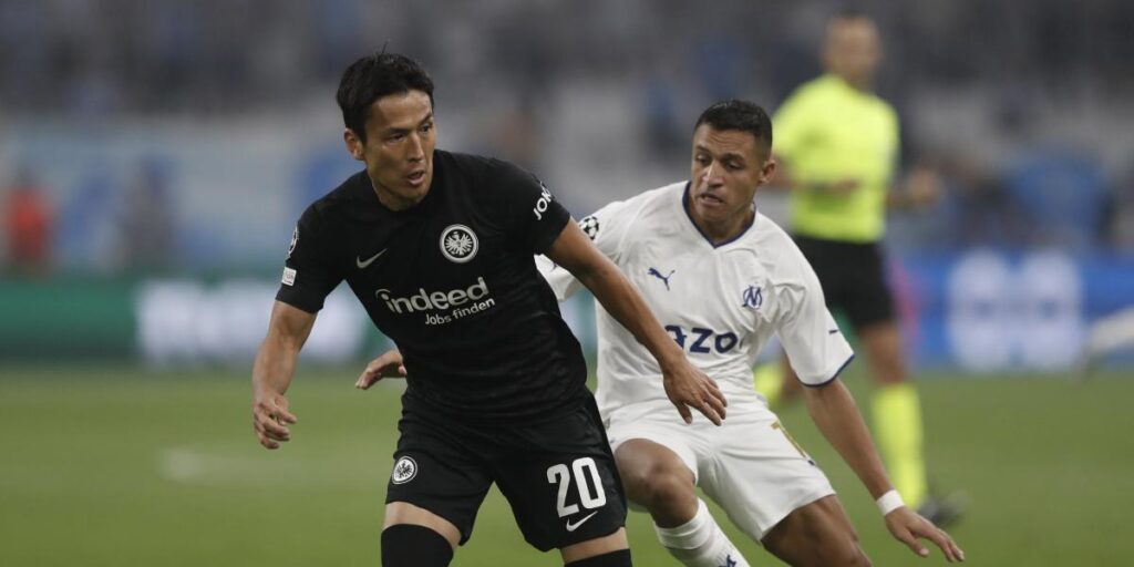 El Eintracht resurge ante el Marsella de un gris Alexis Sánchez