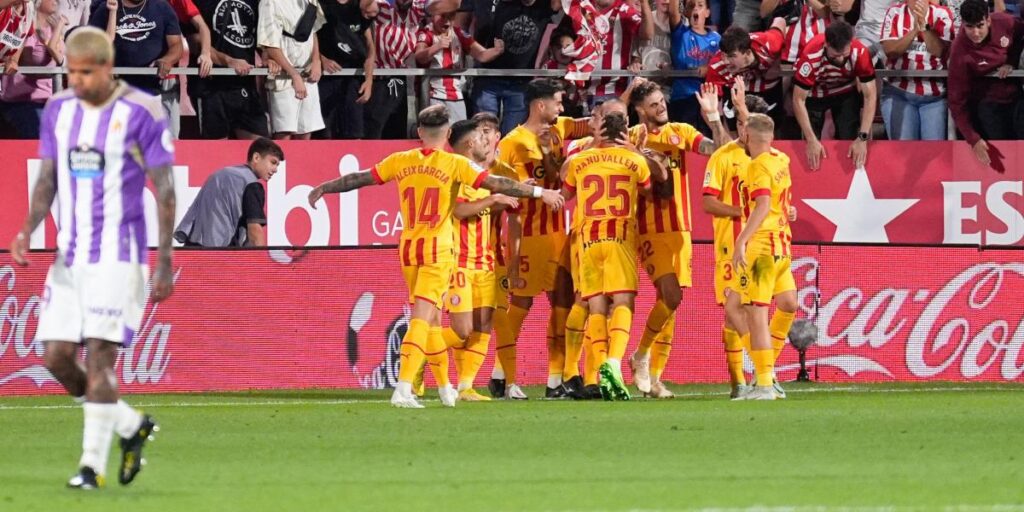 El Girona se come al Valladolid sobre la bocina