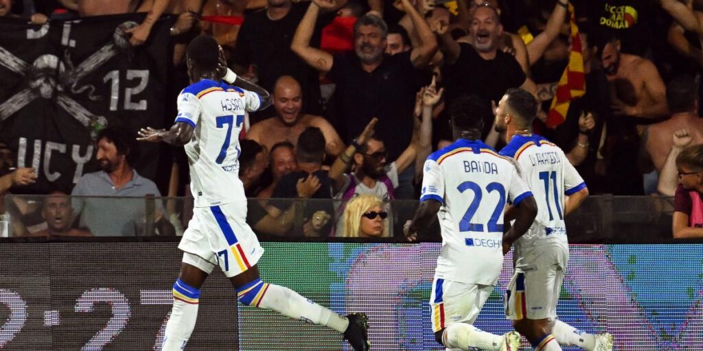 El Lecce respira tras ganar a la Salernitana