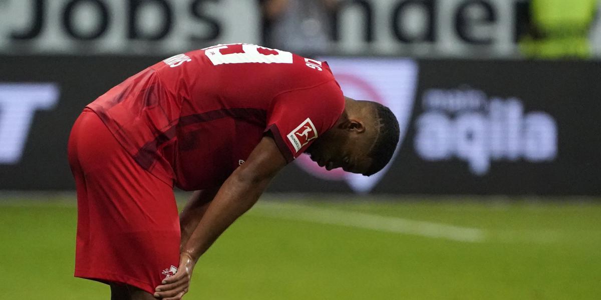 El Leipzig se lleva un rapapolvo de Frankfurt a días de empezar la Champions