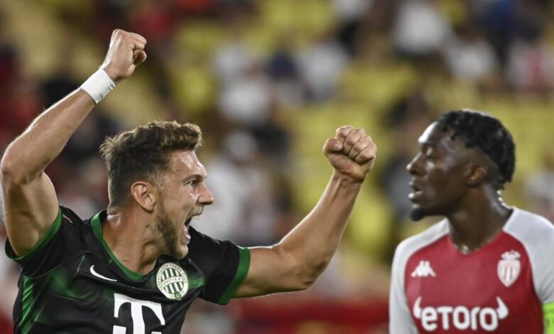 El Mónaco cae ante el Ferencvaros