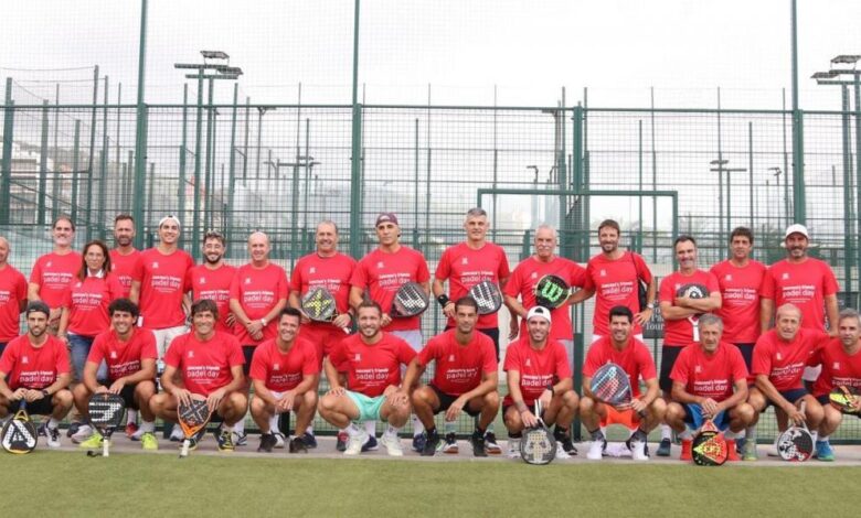 El Pro-am de pádel de AENJ reúne a muchos deportistas