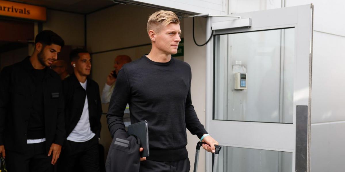 El Real Madrid ya está en Glasgow