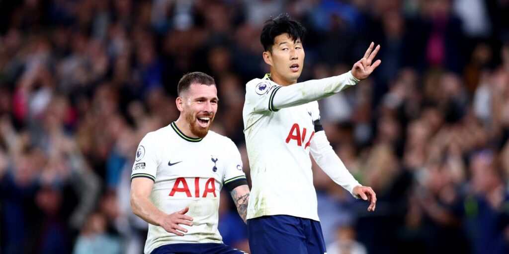 El Tottenhan barre al Leicester al ritmo de Son y es colíder