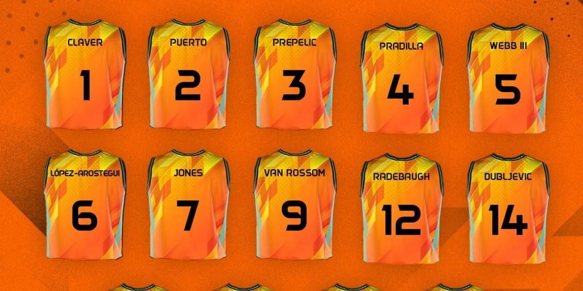 El Valencia Basket asigna sus dorsales