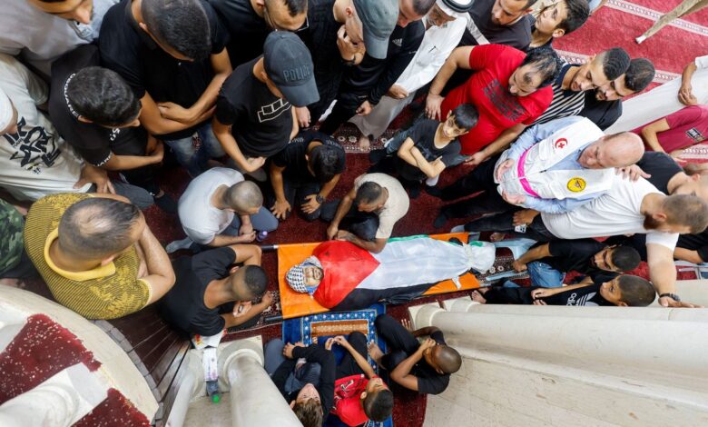 El ejército israelí mata a cuatro palestinos en la redada más letal del año en Cisjordania