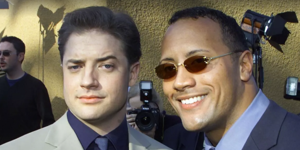 El emotivo mensaje de Dwayne Johnson a Brendan Fraser por su papel en 'The Whale'