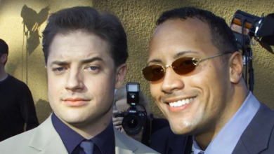 El emotivo mensaje de Dwayne Johnson a Brendan Fraser por su papel en 'The Whale'