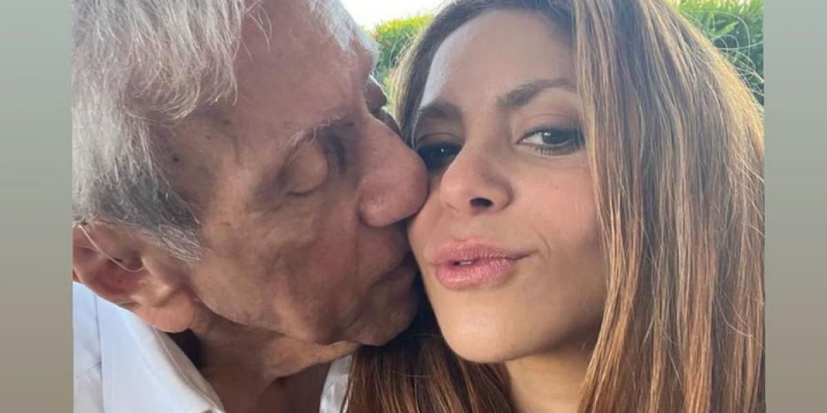 El emotivo vídeo de Shakira a su padre, "el héroe de su vida", por su cumpleaños