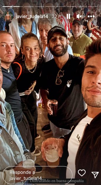 Storie de Javier Tudela / Instagram