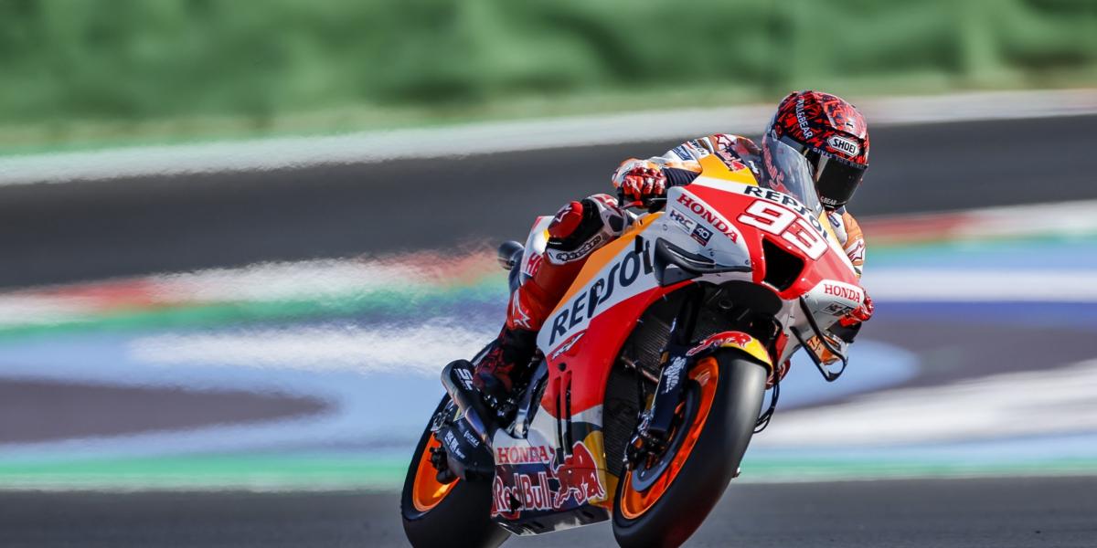 El "muy buen test" con 100 giros de Marc Márquez en Misano