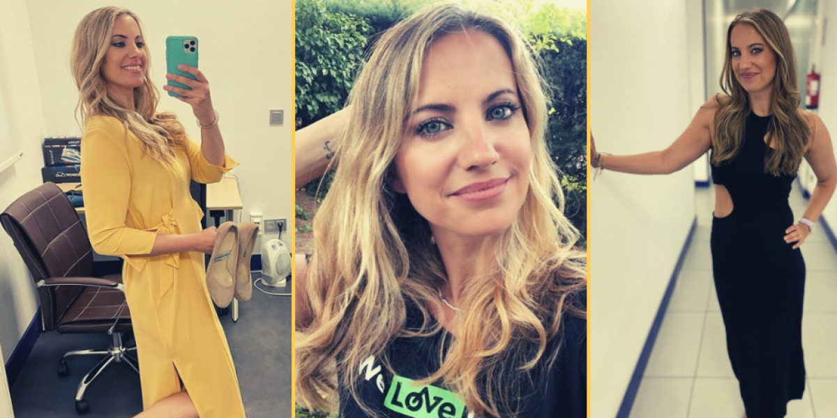 Ella es Laura Meseguer, presentadora de 'Eurosport'