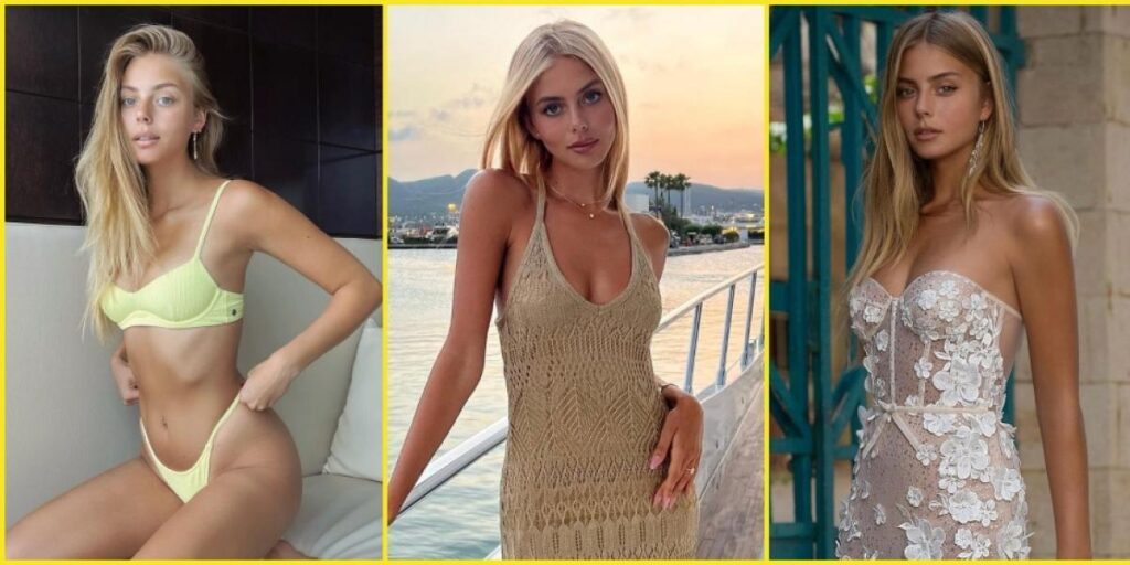 Ella es la modelo Mishel Gerzig, prometida de Courtois