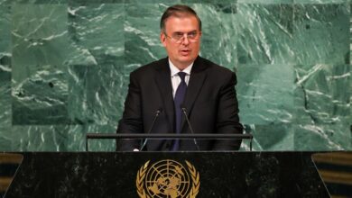 En NY, Ebrard propone canal diplomático complementario ante 'parálisis del Consejo de Seguridad' | Video
