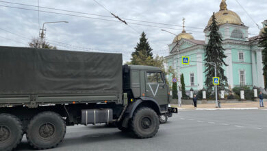 En la ciudad fronteriza rusa de Belgorod, la guerra de Ucrania se siente real