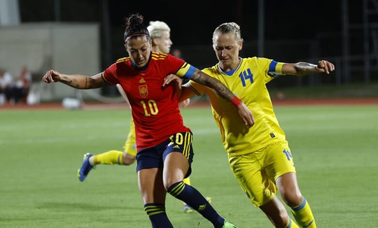 España - Ucrania resultado, resumen y goles | Clasificación para el Mundial 2023