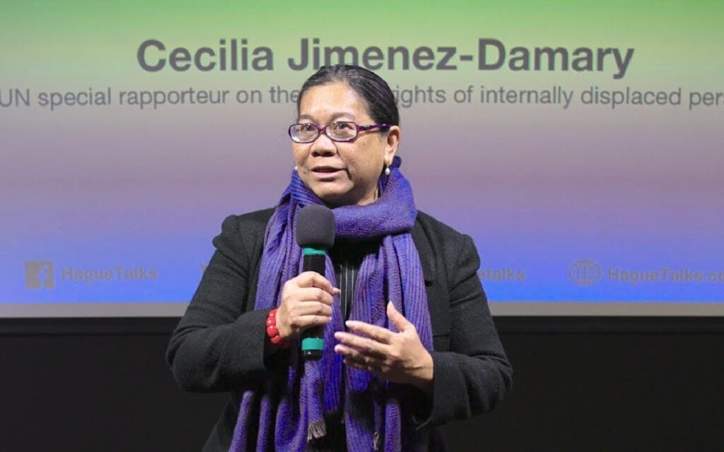 Experta de ONU urge a México a crear políticas para apoyar a desplazados por violencia