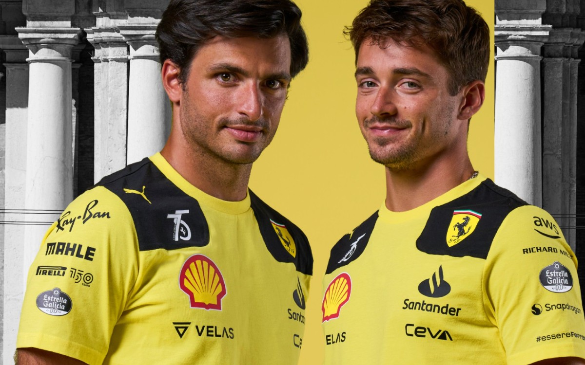 F1: Se pinta de amarillo La Scuderia para el Gran Premio de Italia | Video