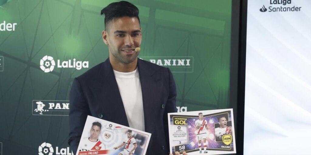 Falcao siempre tiene buenas palabras y deseos para 'su' Atleti