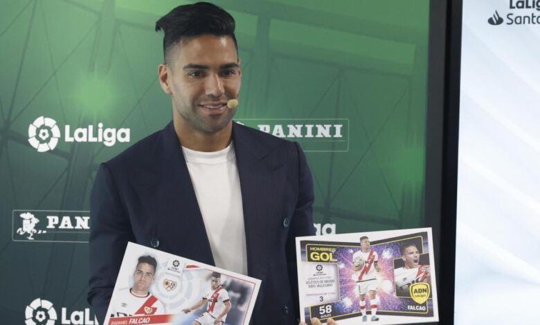 Falcao siempre tiene buenas palabras y deseos para 'su' Atleti