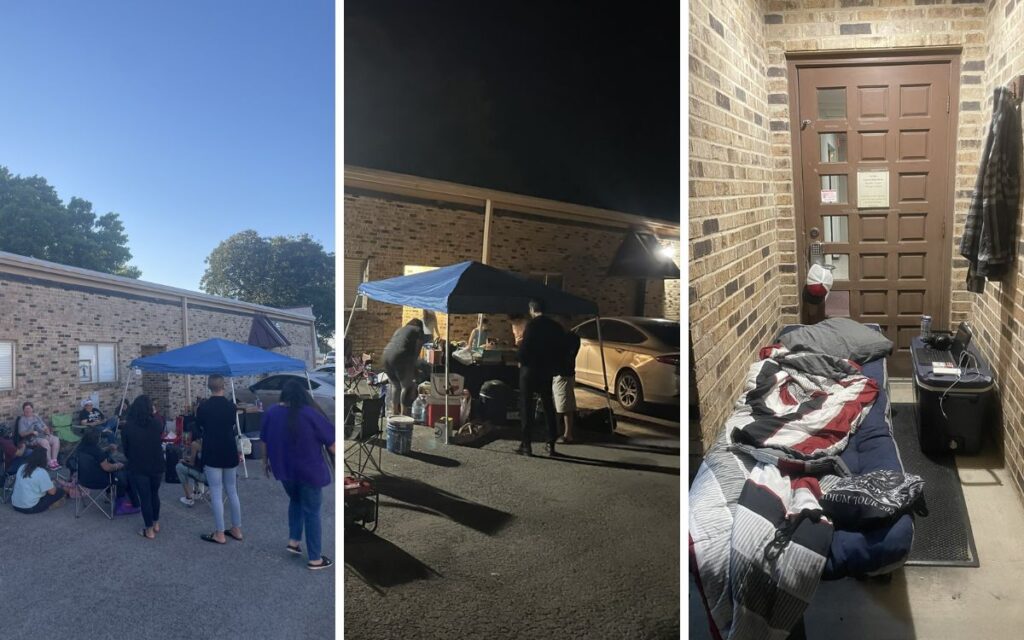 Familiares de niños asesinados en Uvalde acampan en protesta por el rumbo de las investigaciones