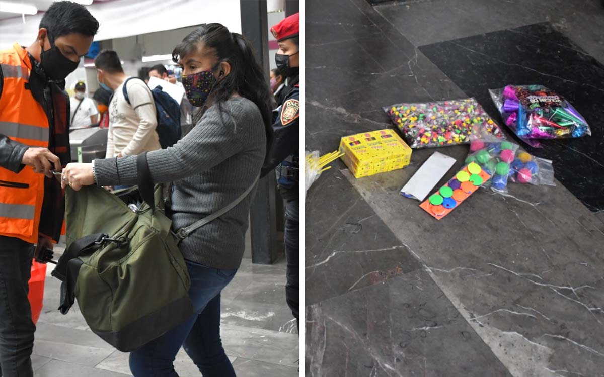 Fiestas patrias | Habrá operativo en el Metro contra pirotecnia