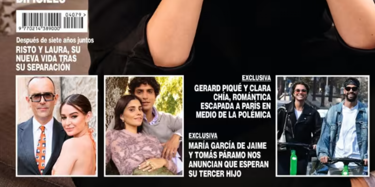 Gerard Piqué y Clara Chía, nuevas fotos en su última escapada a París