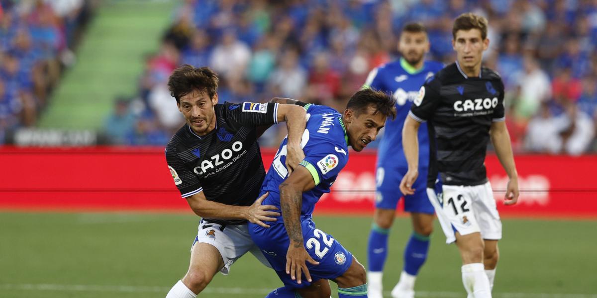 Getafe-Real Sociedad, en imágenes