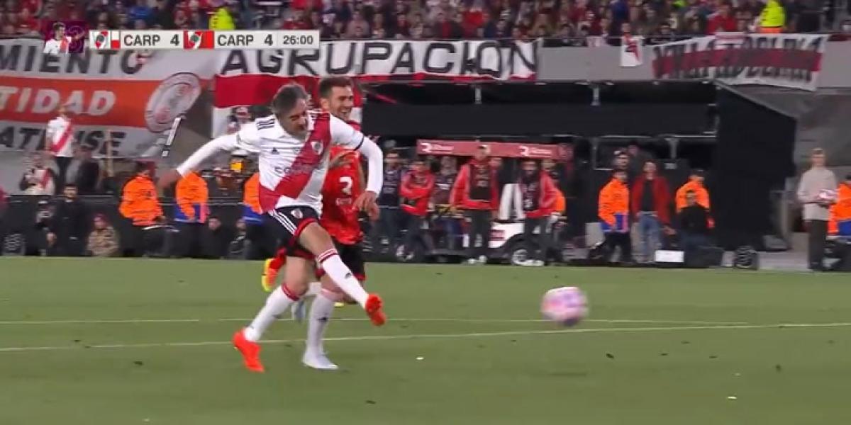 Golazo de Enzo Francescoli ¡con 60 años!